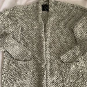 Abercrombie & Fitch Cozy Grey Cardigan
